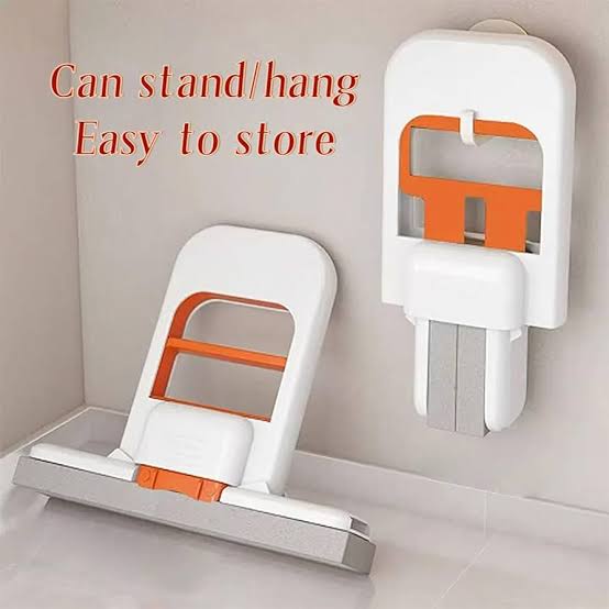 Foldable Desktop Mop, Mini Sponge Mop, Portable Mini Self Squeezing Wet Dry Mops For Bathroom & Kitchen