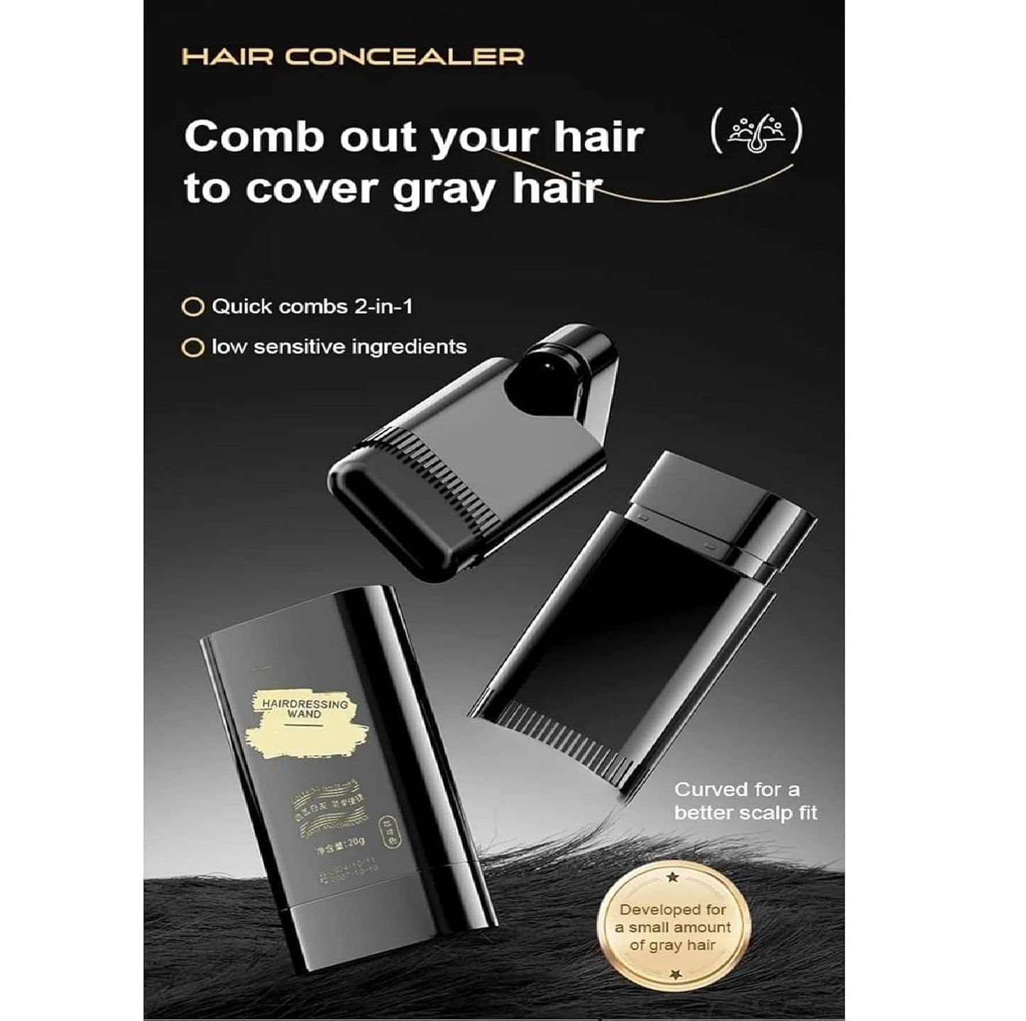 2-in-1  Hair Color Comb